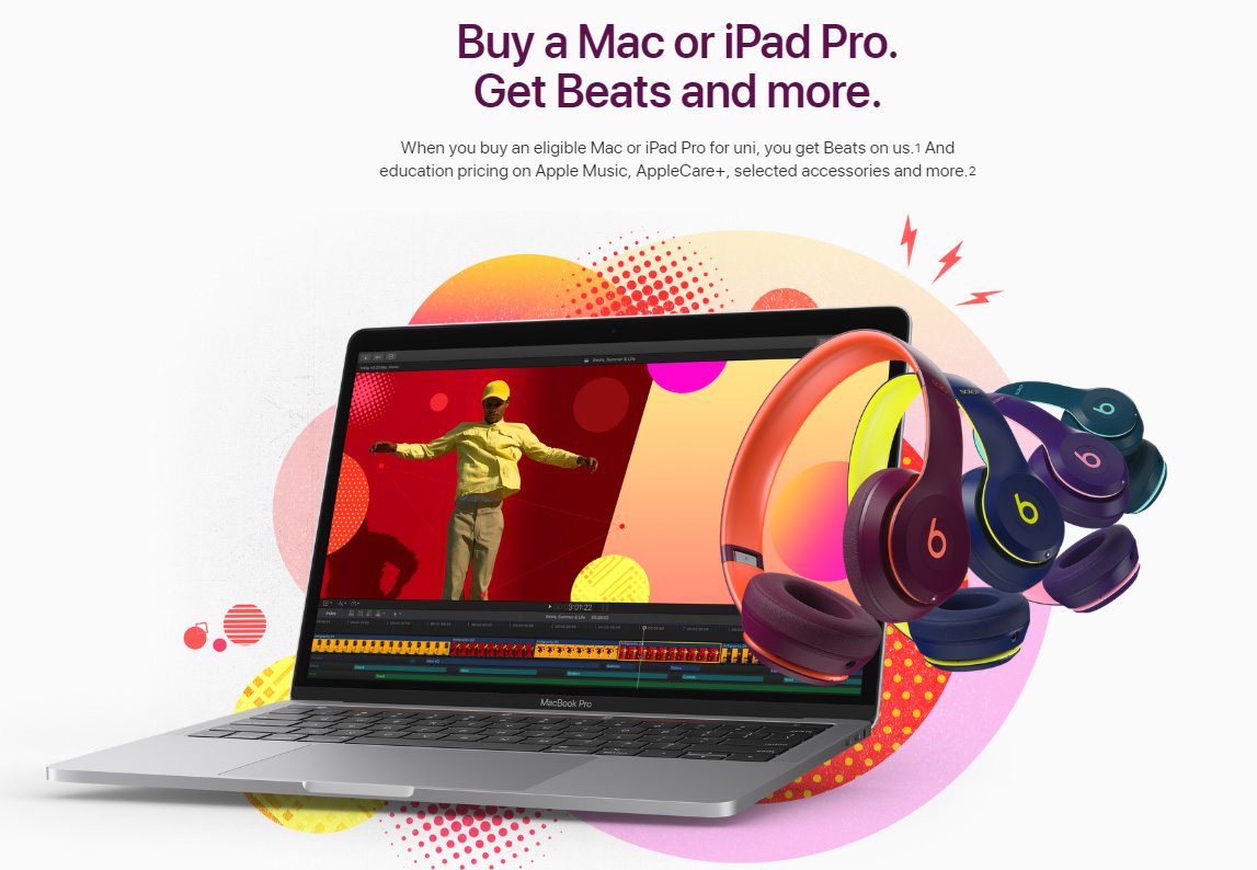蘋果返校促銷買Mac 或iPad Pro 送萬元 